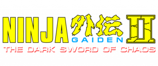 Ninja Gaiden II - The Dark Sword of Chaos (USA) logo